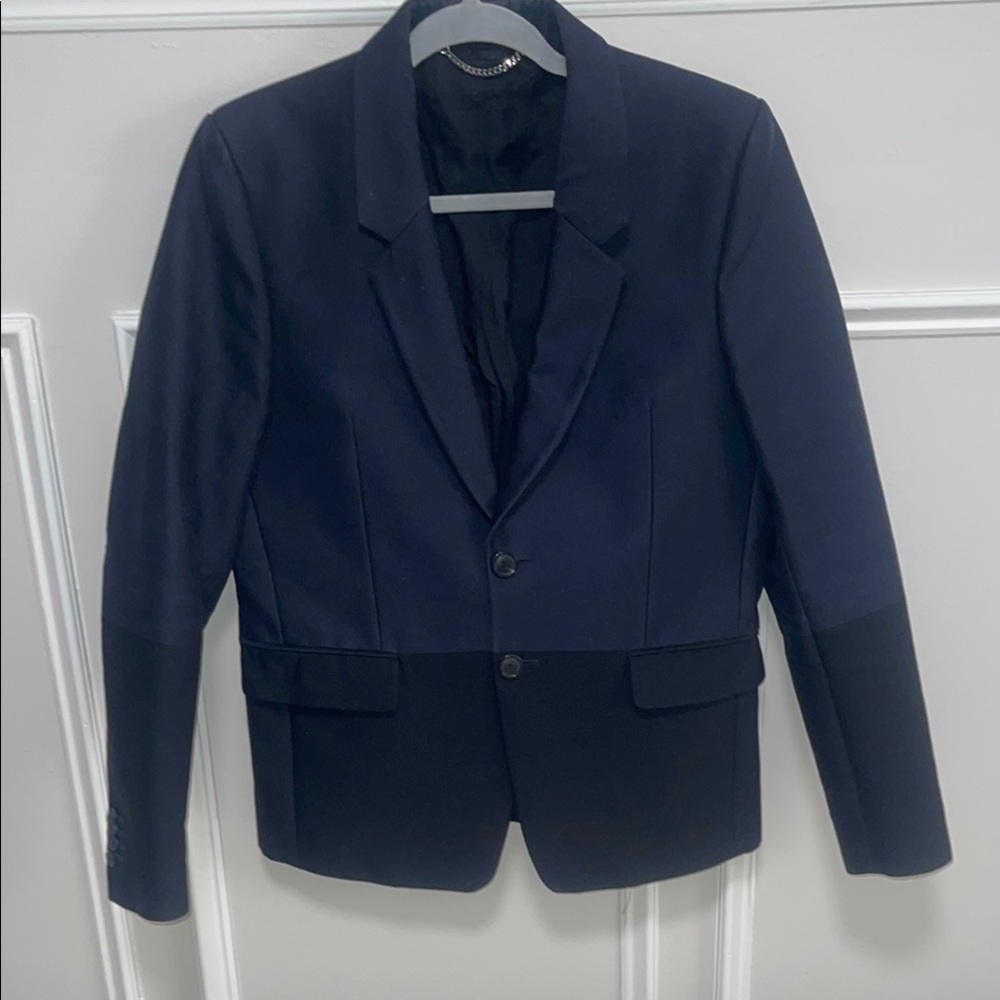 Diesel Black Gold Color Block Blazer
